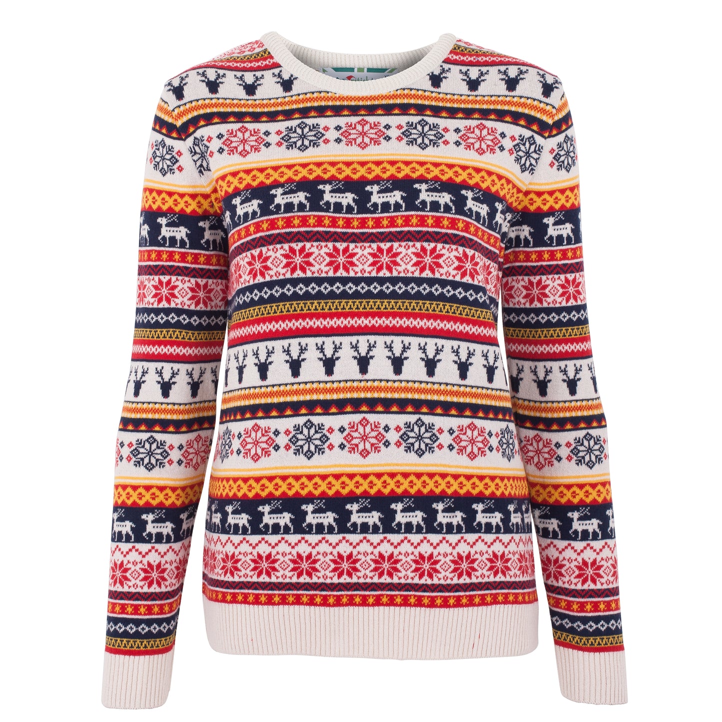 Santa's Seconds - Christmas Spirit Women's Eco Christmas Jumper